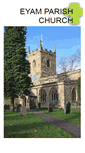 Mobile Screenshot of eyam-church.org